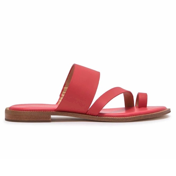 Michael Kors Pratt Slide Sandal Sea Coral Size 8 - Picture 4 of 8